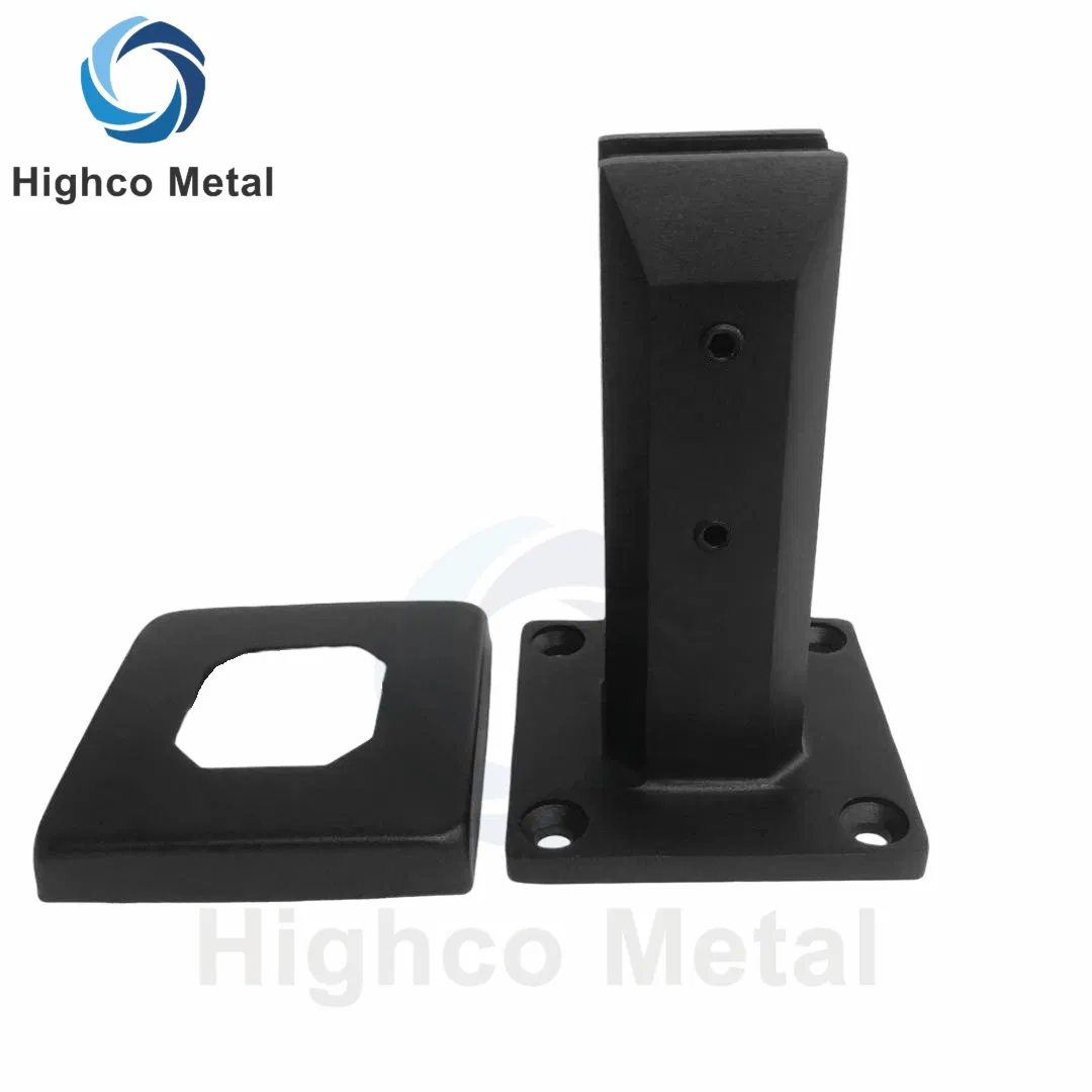 Square Base Glass Pool Fencing Spigot for Frameless Glass Balustrade