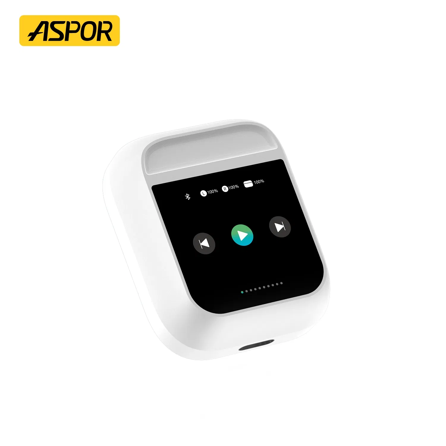 Aspor A632 True Wireless Stereo Bt5.3 Waterproof Handfree Smart Bracelet 5.3 Earbuds Tws Headset Earphone in-Ear Headphone