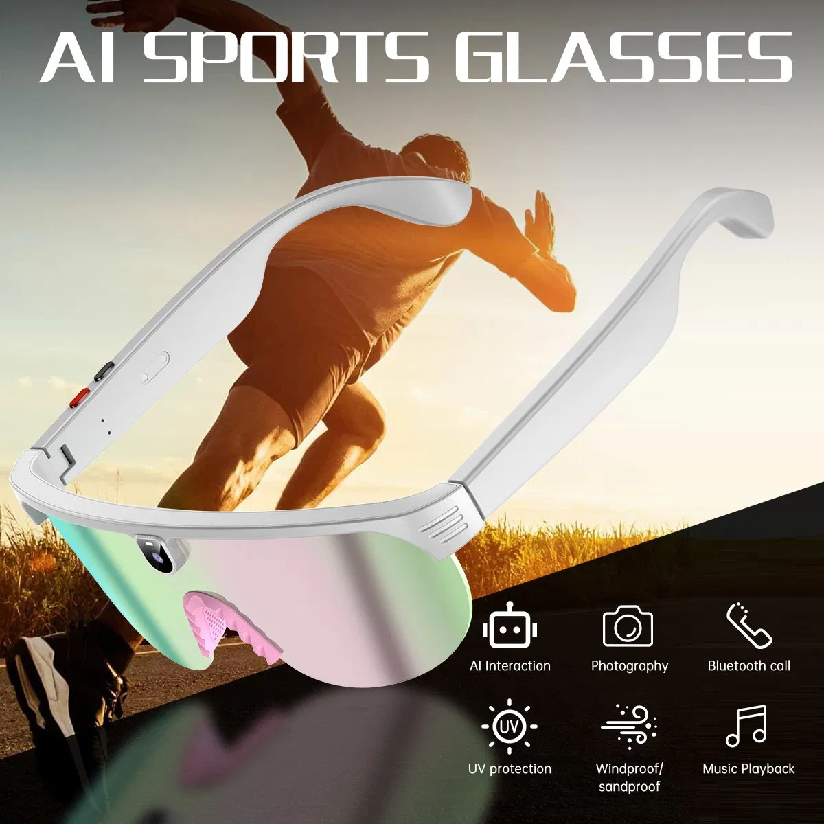 Manufacturer G5 Cycling Smart Glasses Factory Direct Wholesale Custom Branding Packaging Support