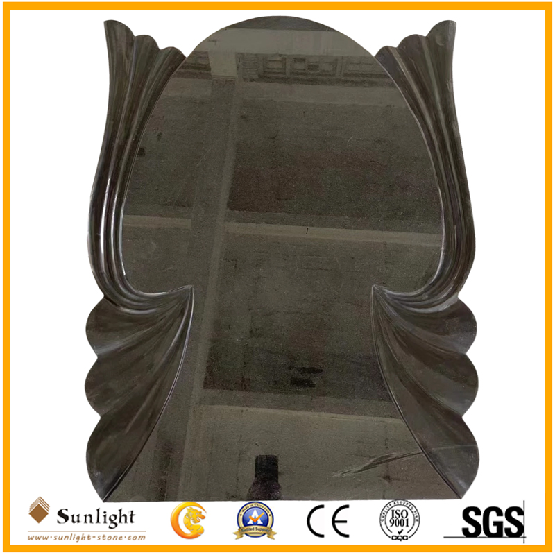 Black Granite Monument European Granite Memorials Tombstone C14