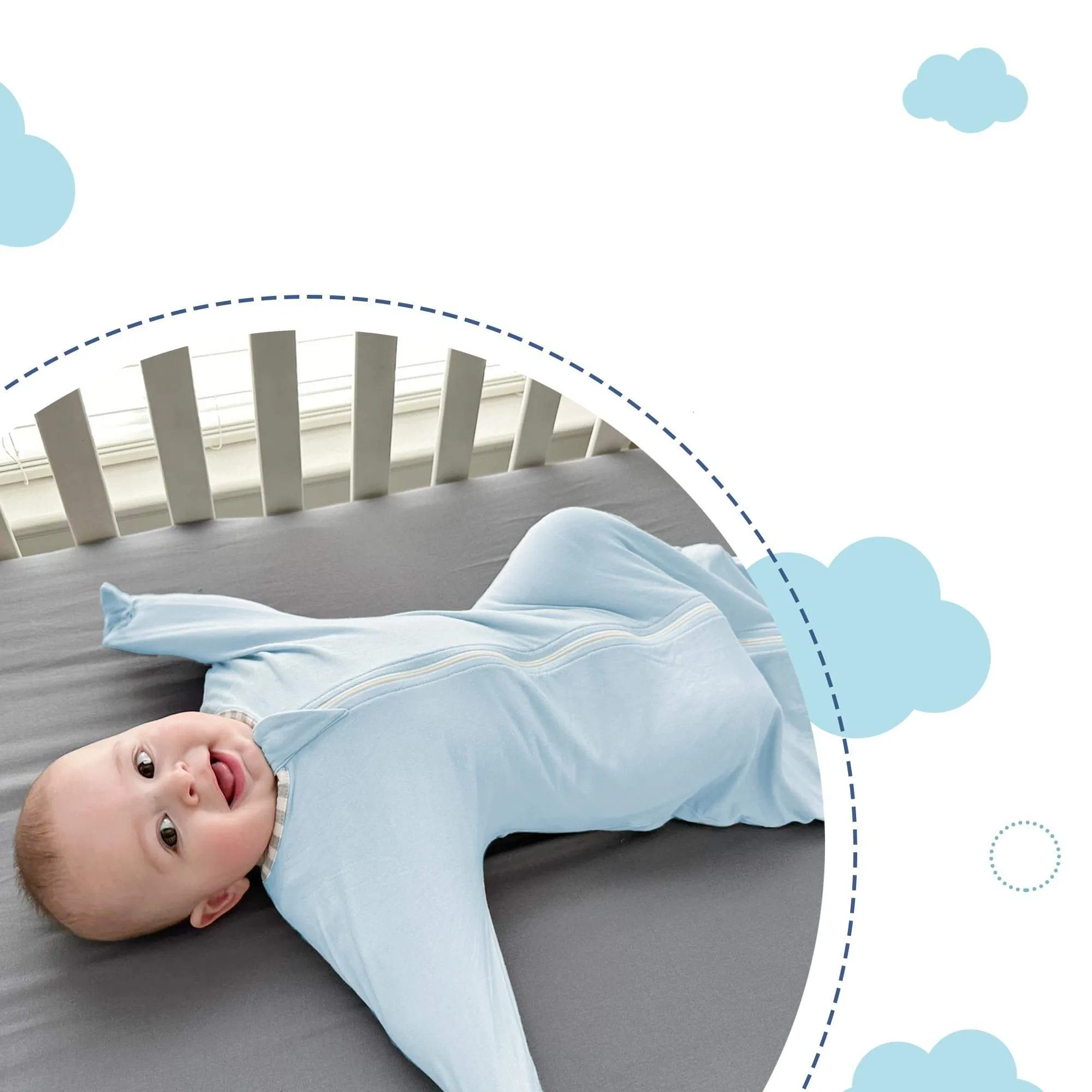 Newborn Baby Wraps Blanket Baby Sleeping Bag Sack Baby Swaddle