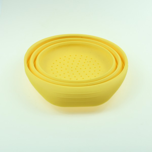 Colanders&Strainers Type Kitchen Tool Silicone Collapsible Basket Colander