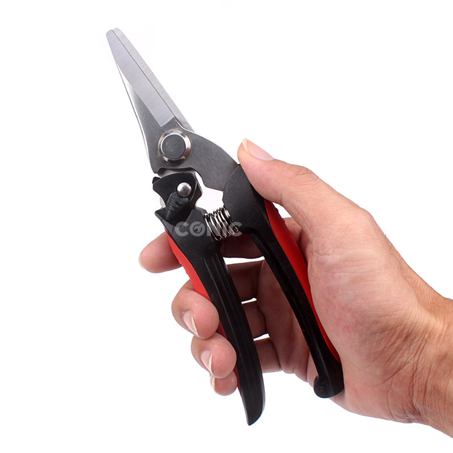 High Quality Stainless Steel Garden Pruning Shears Fruit Tree Scissors Secateurs