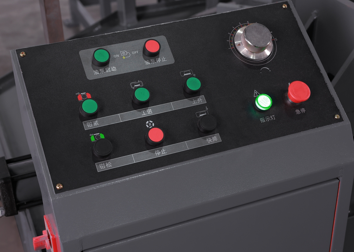 Ленточная пила по металлу полуавтоматическая гидравлическая GHZ4240