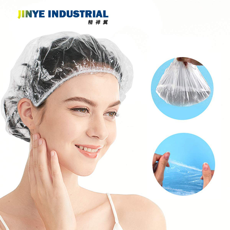 Wholesale Plastic Waterproof Disposable Shower Cap Dust Cap