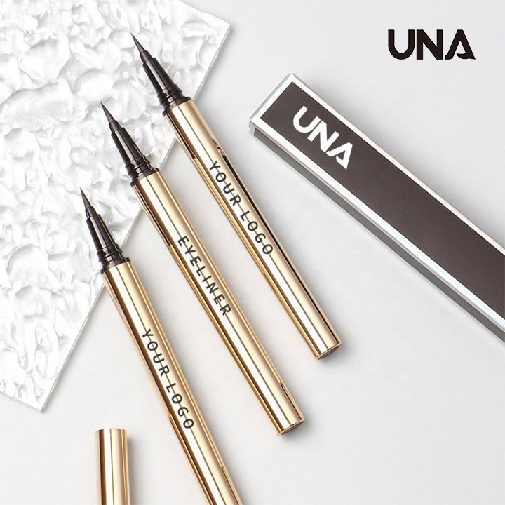 Wholesale High Quality Eye Cosmetics Matte Black Waterproof Eye Liner Glossy Vegan Water Activated Liquid Eyeliner Pencil