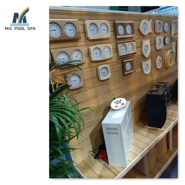 a Complete Set of Steam Portable Sauna Room Wooden Equipment Accessories