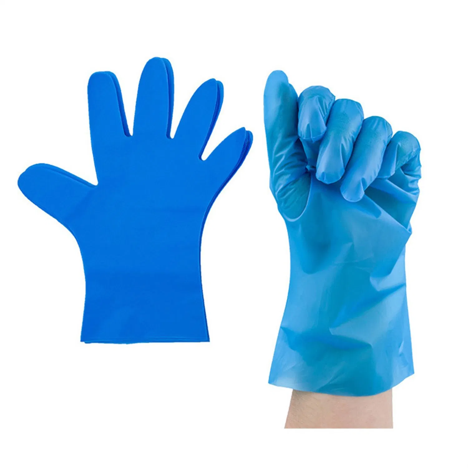 Gloves Food Grade Vinyl Gloves Powder Free Safety PE TPE Gloves
