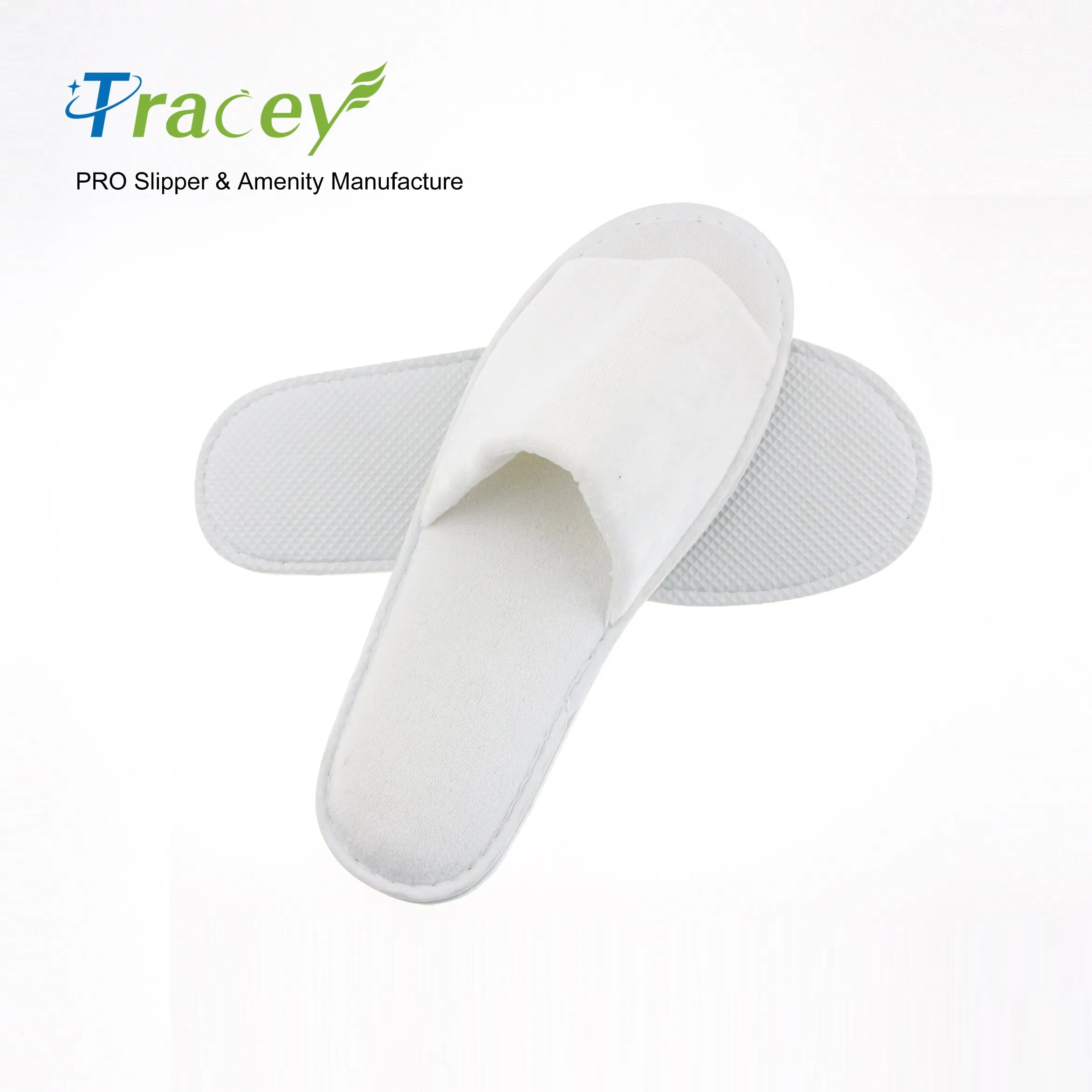 Non Woven Slippers Neutral Pedicure Hotel Family Slippers Non Slip Disposable Slippers