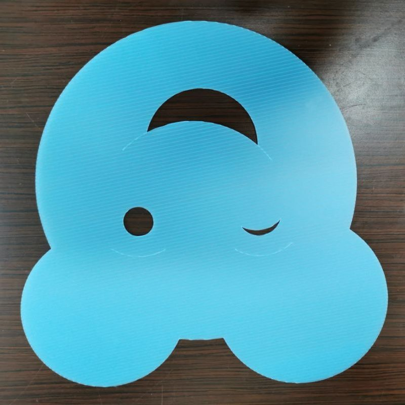 Decoration Corrugated Printed Plastics H Stake Blank Lawn Coroplast Yard Sign