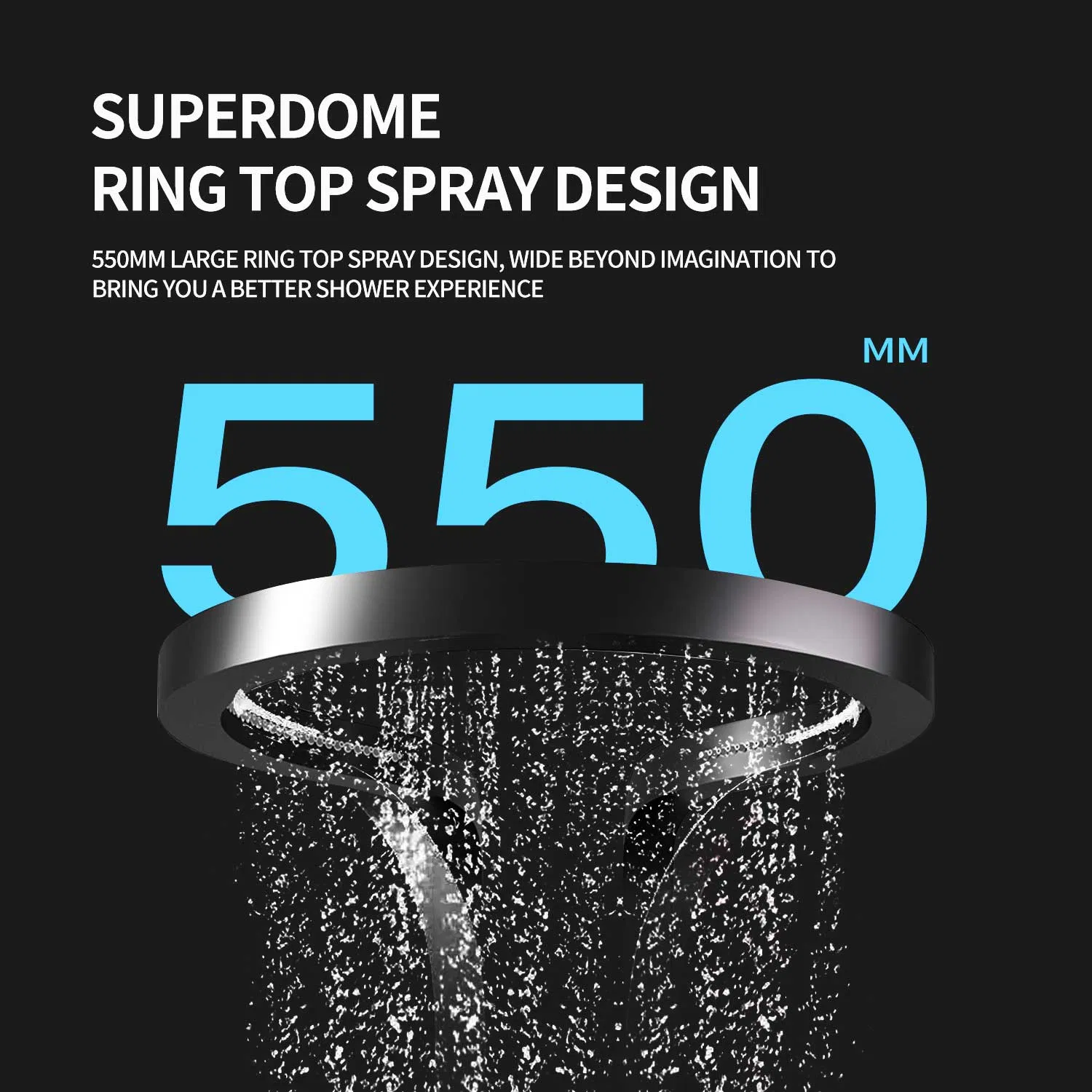 Factory Price Tiktok Ducha Robinet Kraan Douchekraan Trend Brushed Rainfall Waterfall Thermostatic Rain Sprinkler Faucet Tower Set Bathroom Control Shower Panel