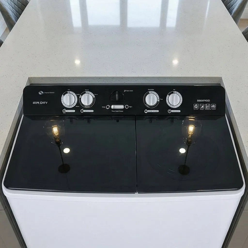 Wholesale Double Bucket 10kg Capacty Household Semi-Automatic Washing Machine