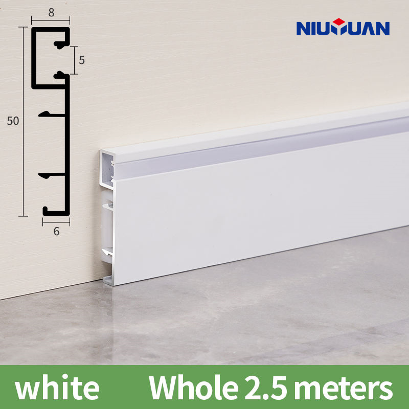 High Quality Skirting Decorative LED Skirting Flooring Aluminum Baseboard Aluminum Skirting Line