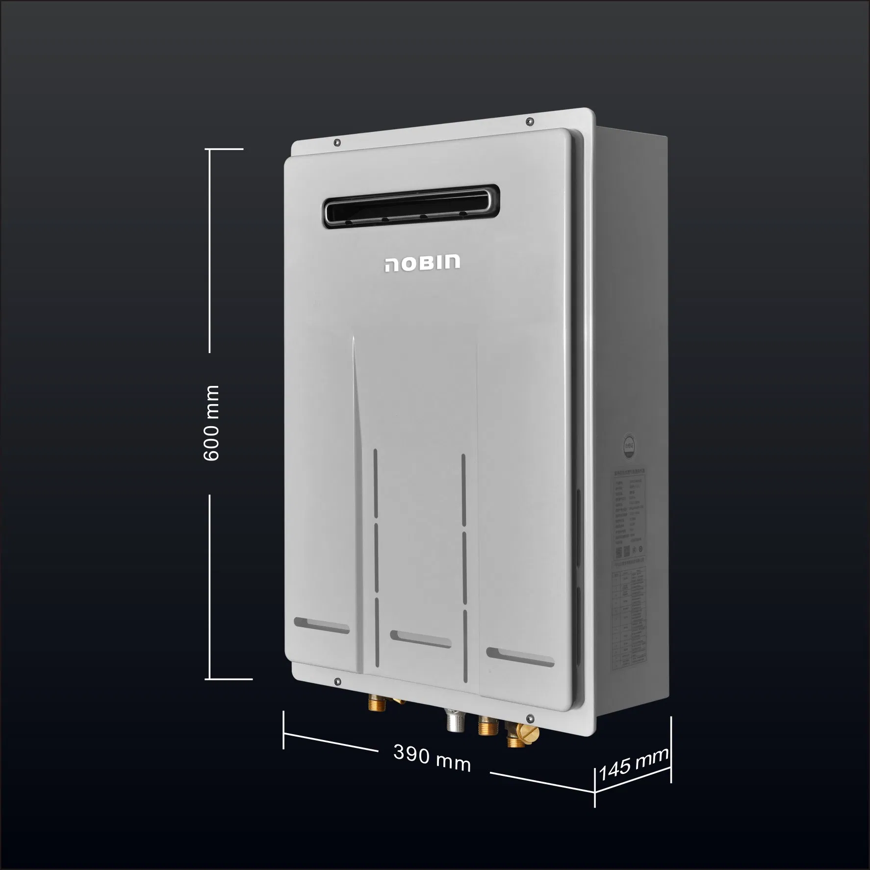 Have Pump Fast Heating Gas Water Heater with 30kw and 16L Capacity