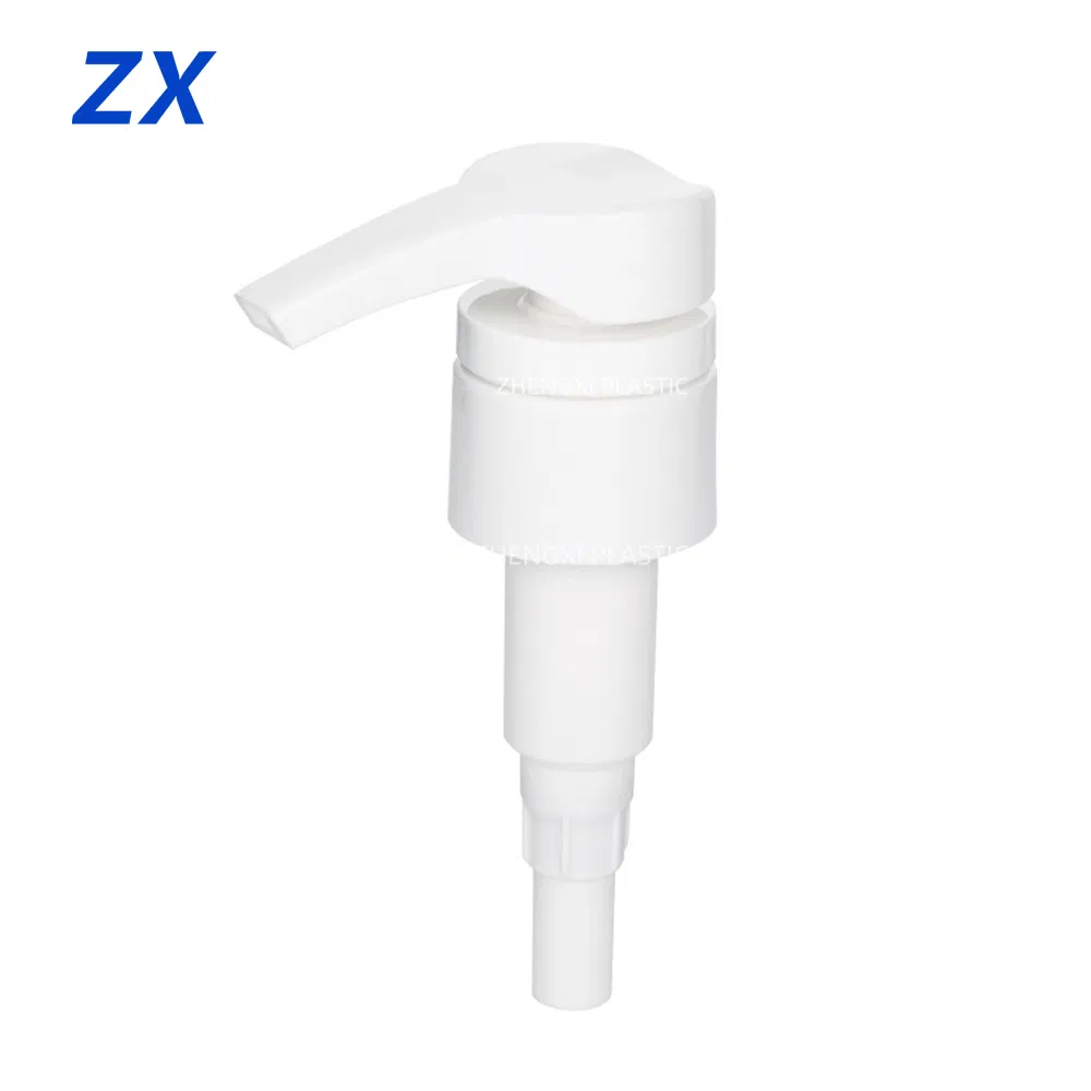 Blue Plastic up and Down Locked Lotion Pump