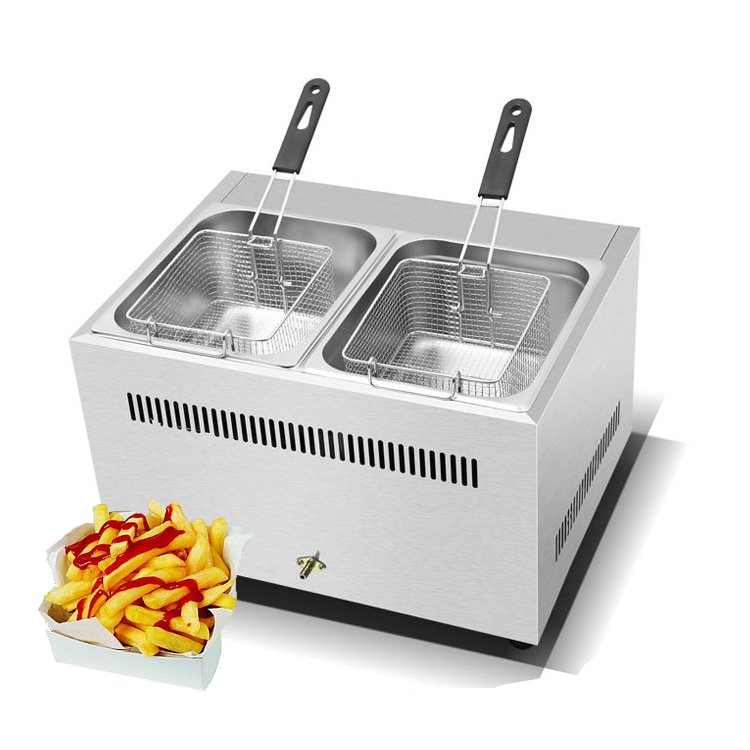Chuangyu Promotional Items China Automatic Mini Donut Fryer for Gas Frying Cooker