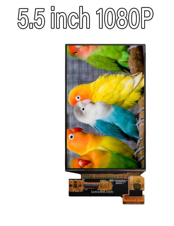 OLED дисплей 5.5 дюймов, 1920x1080, MIPI, 350 нит