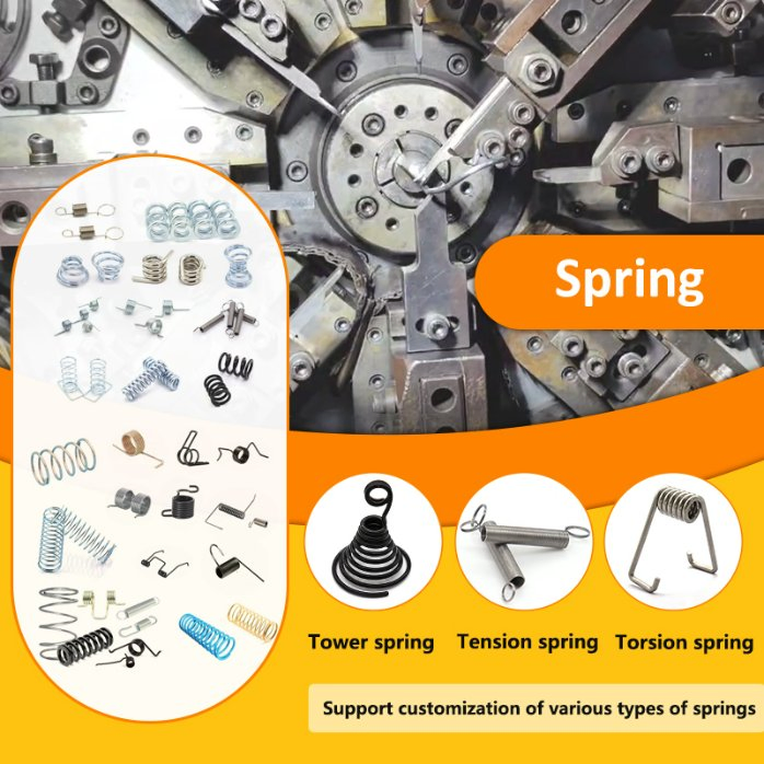 Stainless Steel 2mm Wire Diameter Furniture Torsion Spring Small Custom Compression Springs