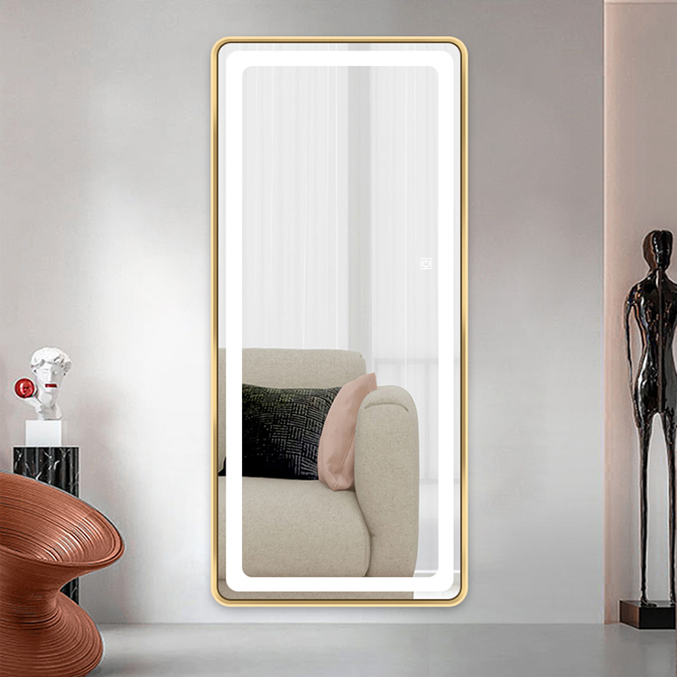 China Factory Full Length Lighted LED Wall Hanging Smart Mirror
