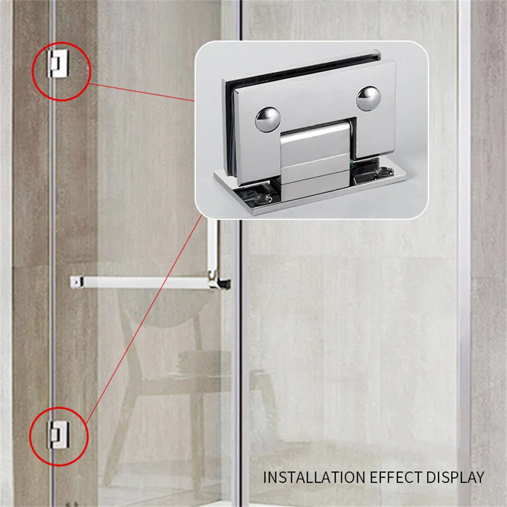 High Quality 90 Degree Glass Hinge for Shower Door