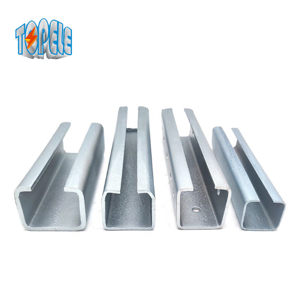 Slotted Galvanized Support Steel Struture Struct Channel Steel Channel