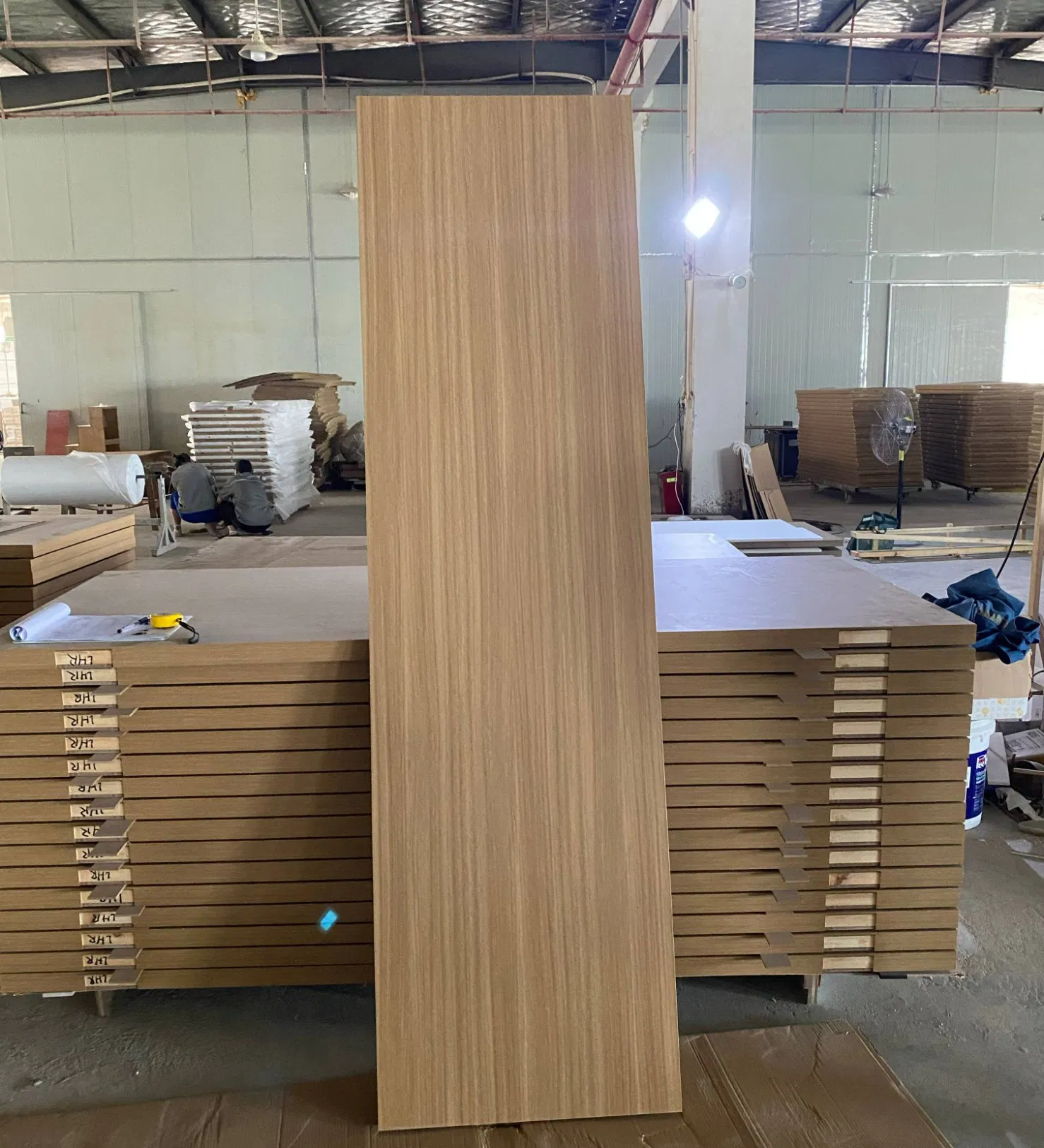 UL 20min Fire Rated Sc HPL Wood Doors with Metal Frames