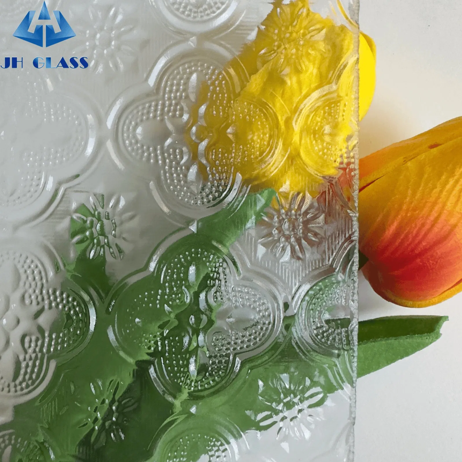 Cheap Price 5/6/7mm Crystal Bamboo Moru Decorative Pattern Glass with High Quality