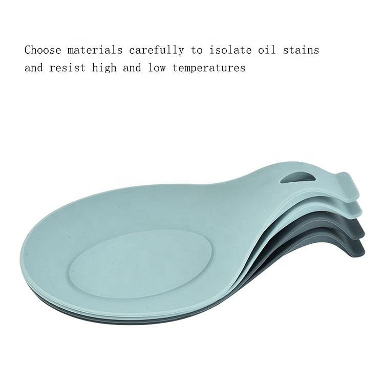 Anti-Slip Scoop Spoon Mat Scale Dinner Set Silicon