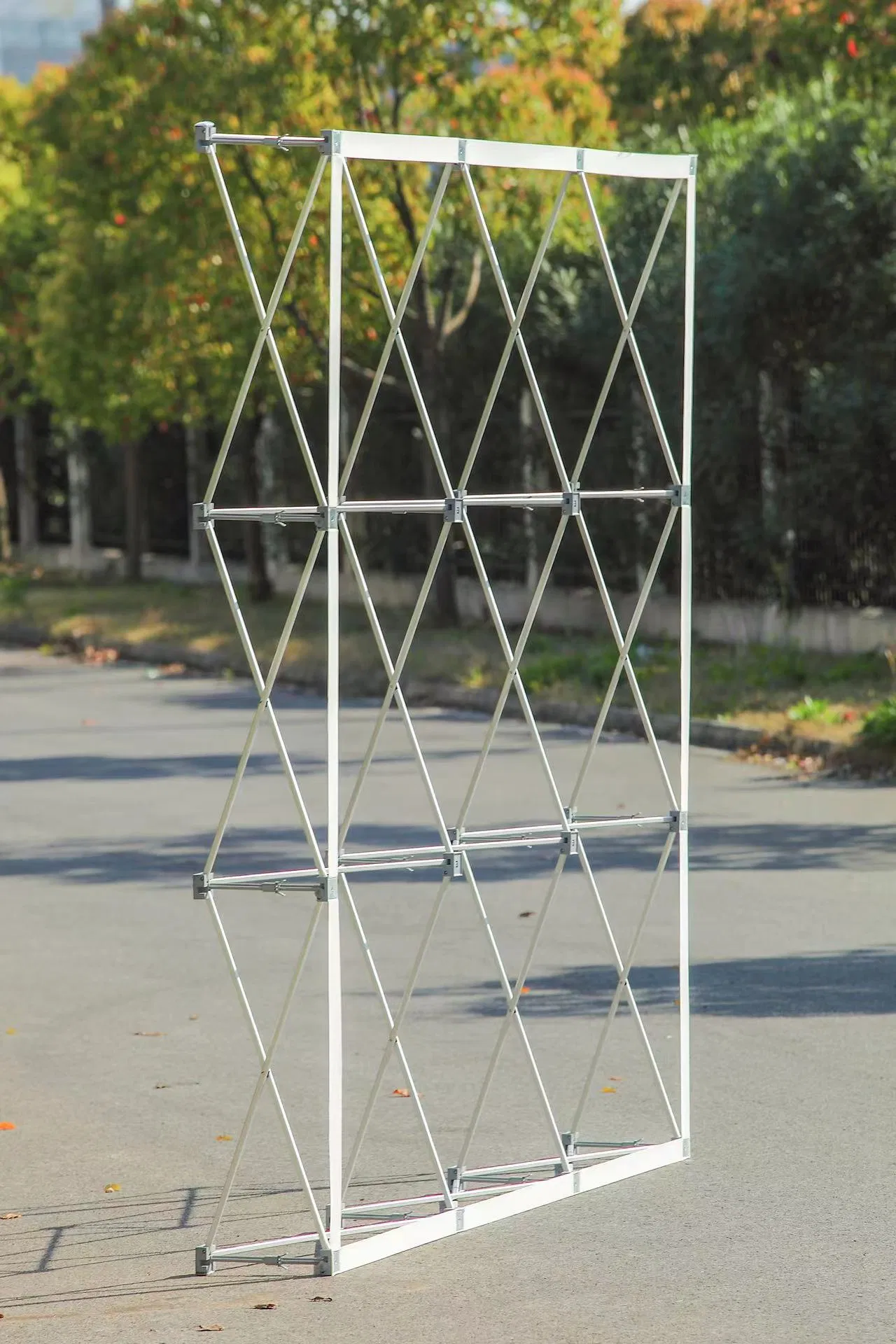 Hot Sell Portable Pop up Backdrop Banner Stand 3X3 for Event Advertising