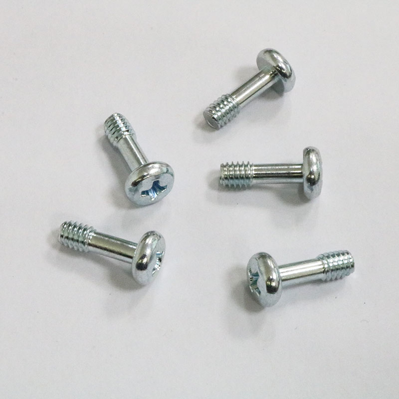 DIN7964 Nickel Zinc Plated Pan Phillips Head Half Thread Panel Captive Screw