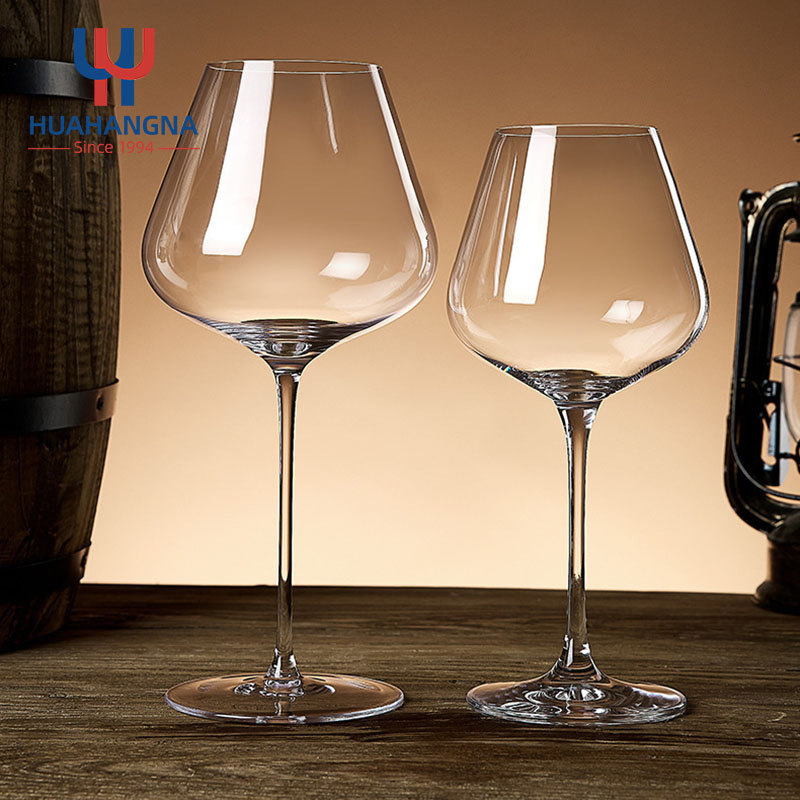730ml Free Sample Lead Free Long Stem Glassware Crystal Glass Cup Goblet Stemware Wine Glasses Manufacturer for Wedding Party