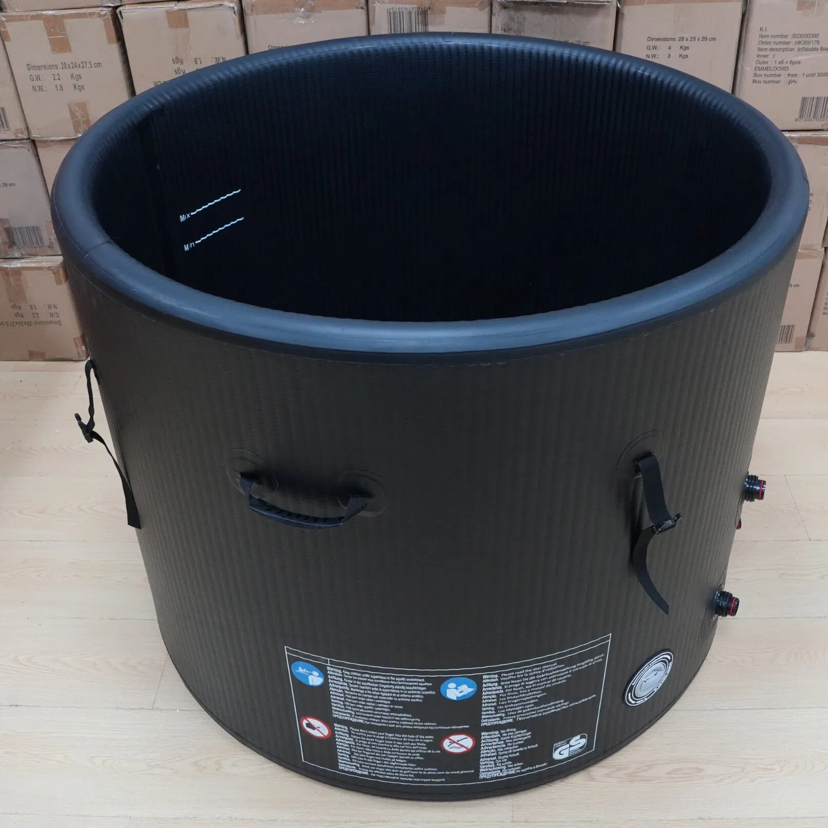 Inflatable Indoor Single Person SPA Hot Tub with Massage Heating