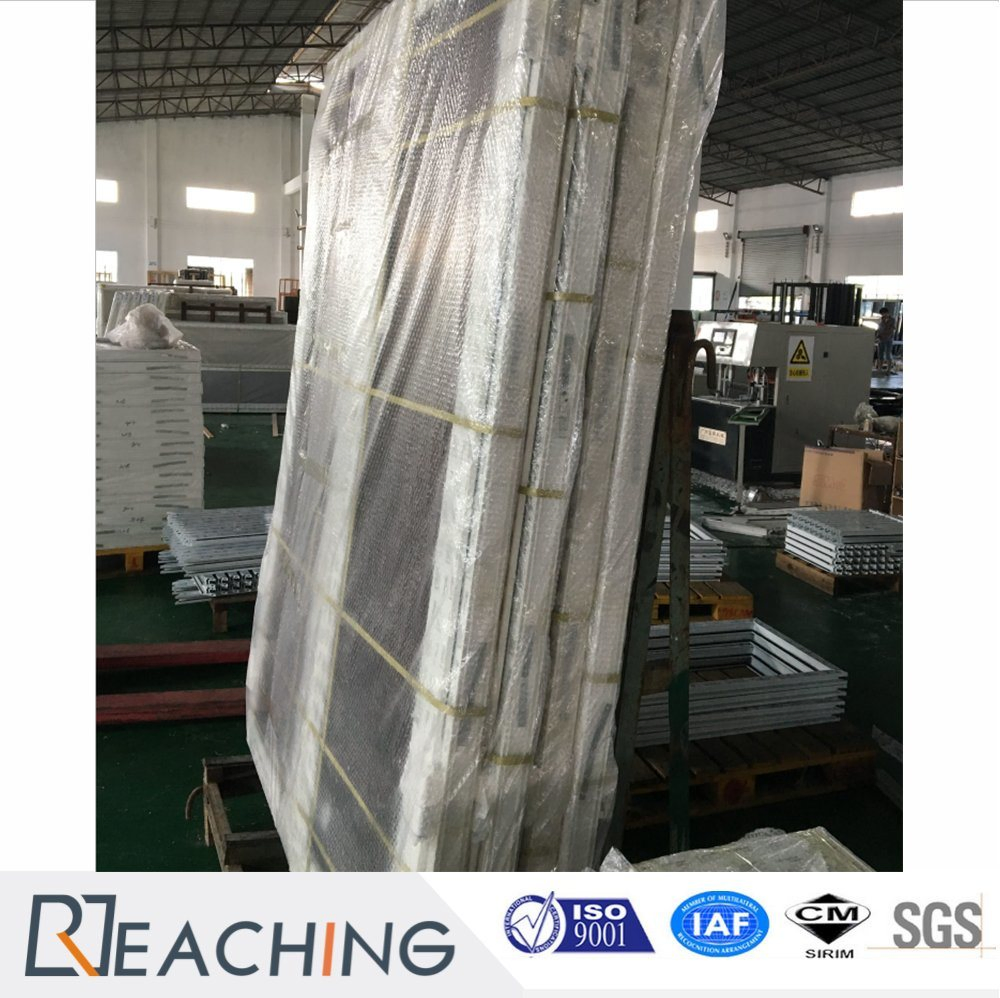 UPVC Profile Swing Window Casement Window with Double Glass