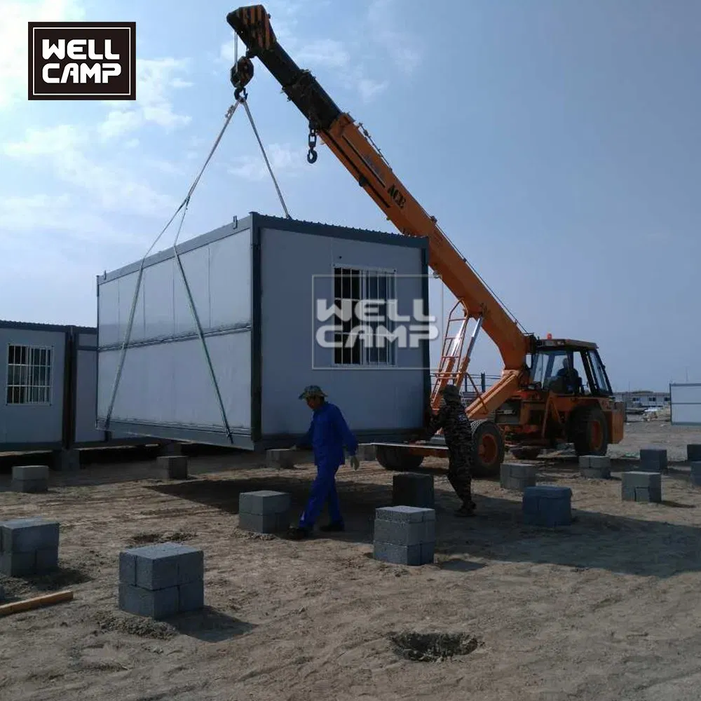High Performance 20FT Office Container Prefab Homes Modular Hotel Folding Tiny Home
