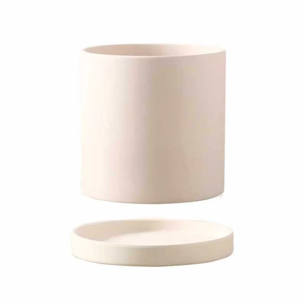 Керамический горшок прямой цилиндрический EZ28833