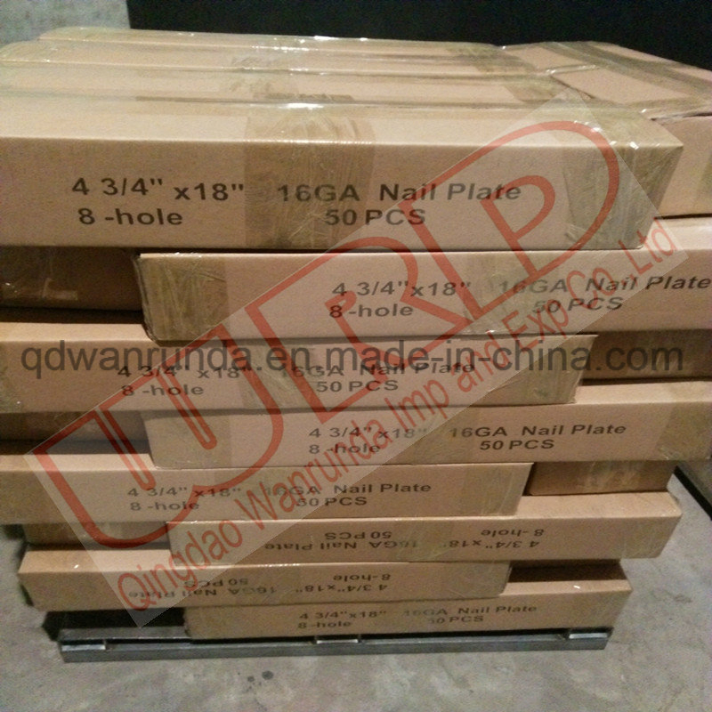 Heavy-Duty 16ga Fha Nail Plate - 3" X 5" X 18"