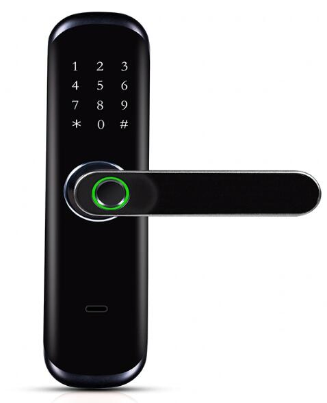 Cheap Touch Screen Smart Lock, Fingerprint/ Bluetooth/ Password/ Card/ Key Unlock
