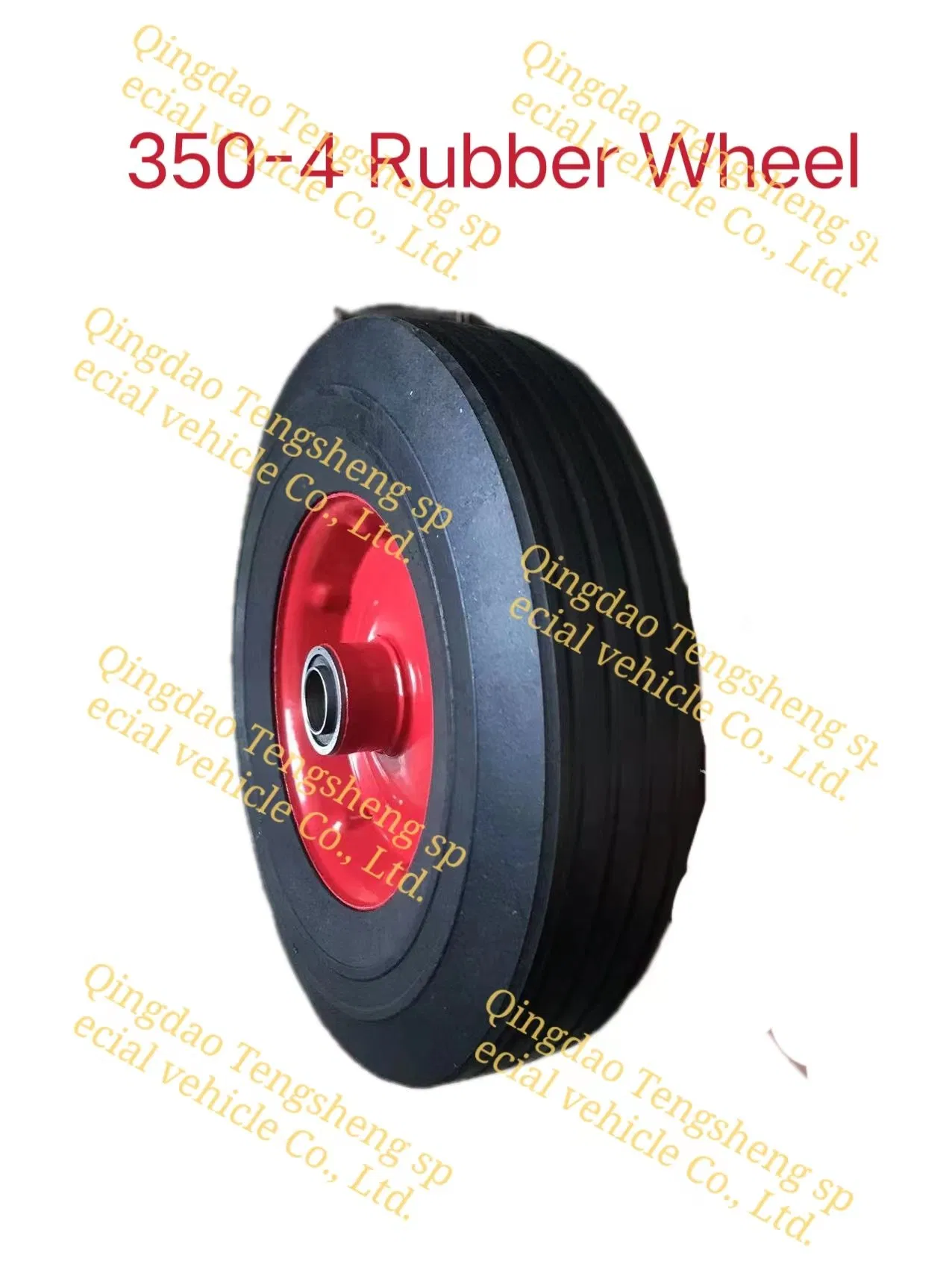 Wheelbarrow Wheel High Quality Wheels Solid Wheel 350-4 Rubber Wheels