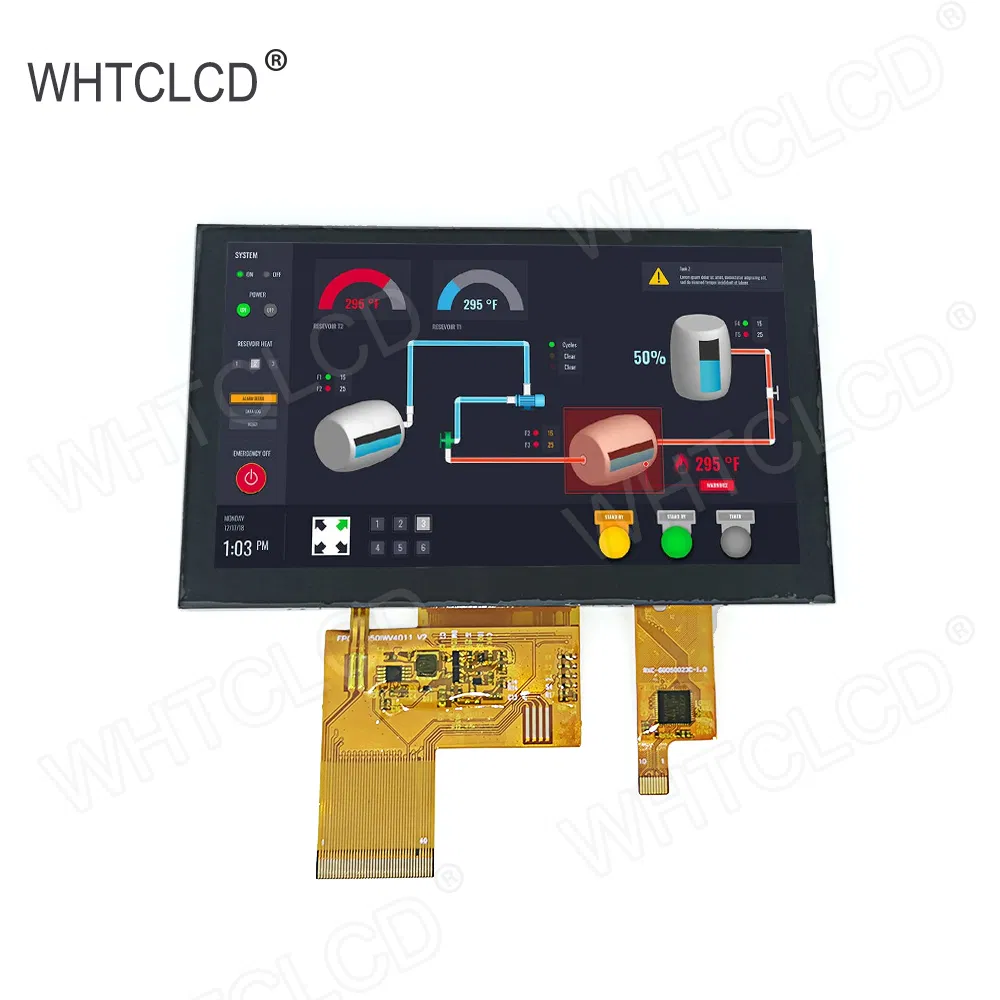 5-дюймовый сенсорный LCD-дисплей 800x480