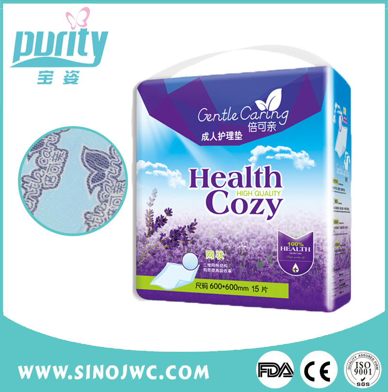 Jwc Certificate Disposable Hot Sale Under Pad in China