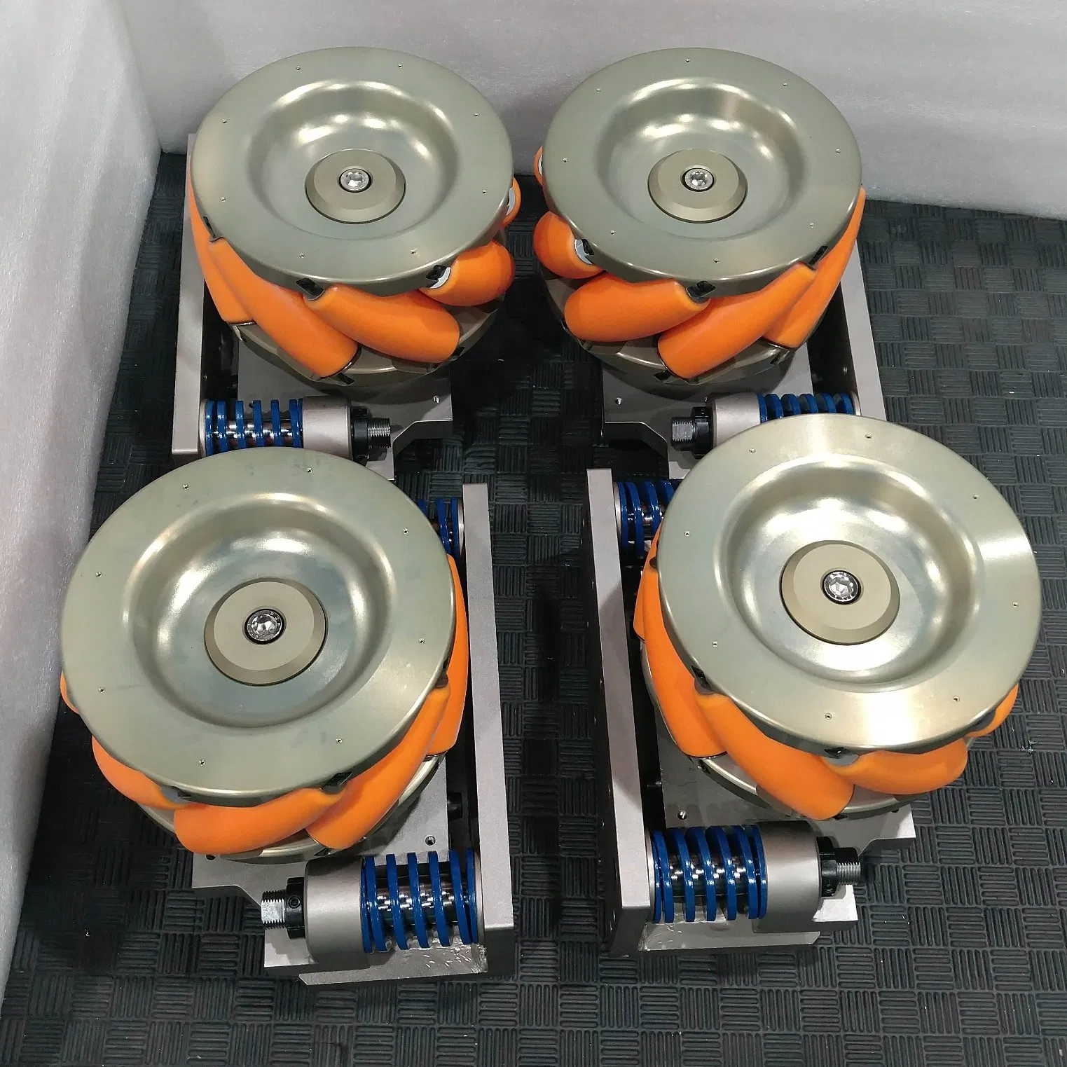 Suspension Agv Wheel, Support 4-26inch Mecanum Wheel Shock Absorbers