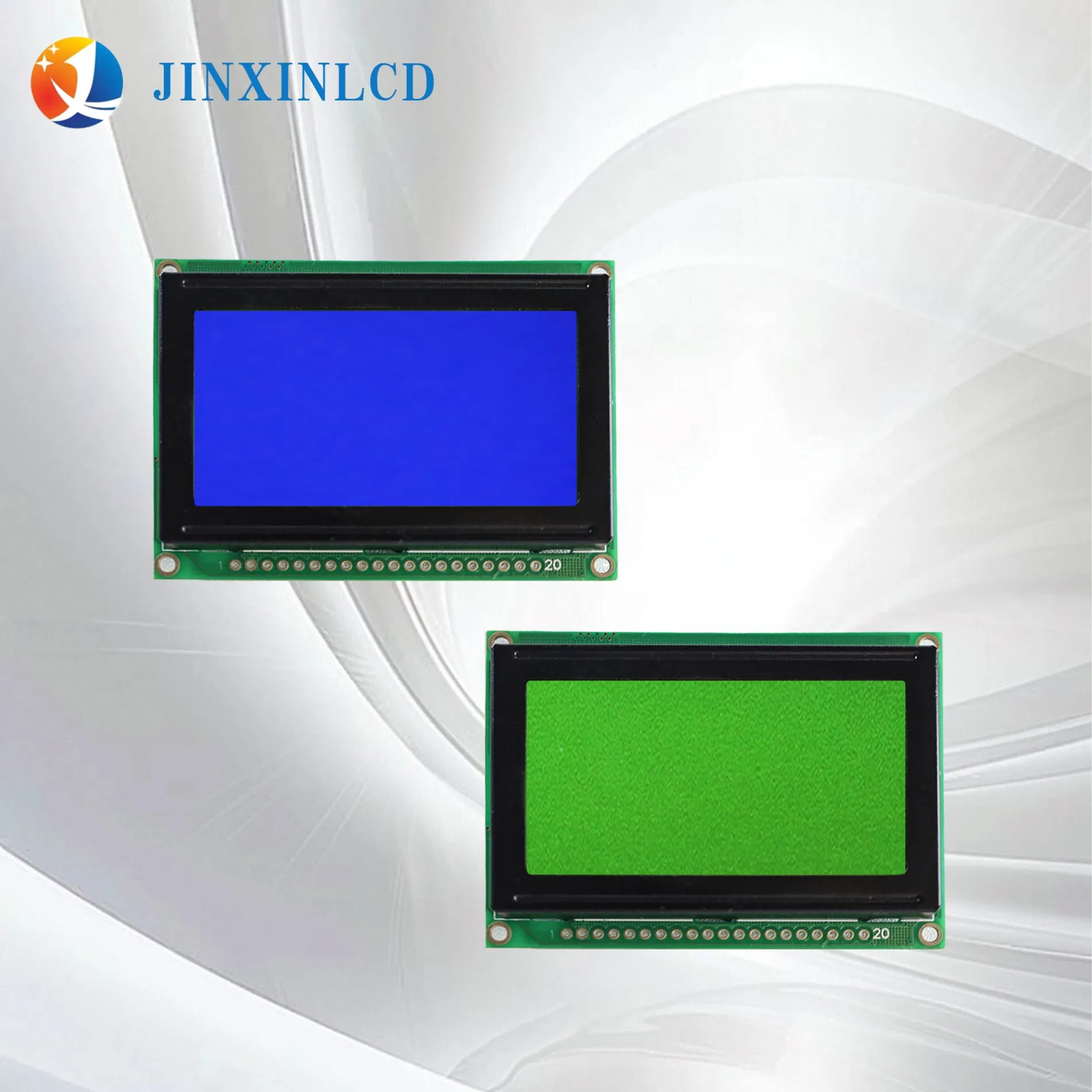 Low Power 128X64 Dots Stn Monochrome 12864 LCD Display with Mpu Interface