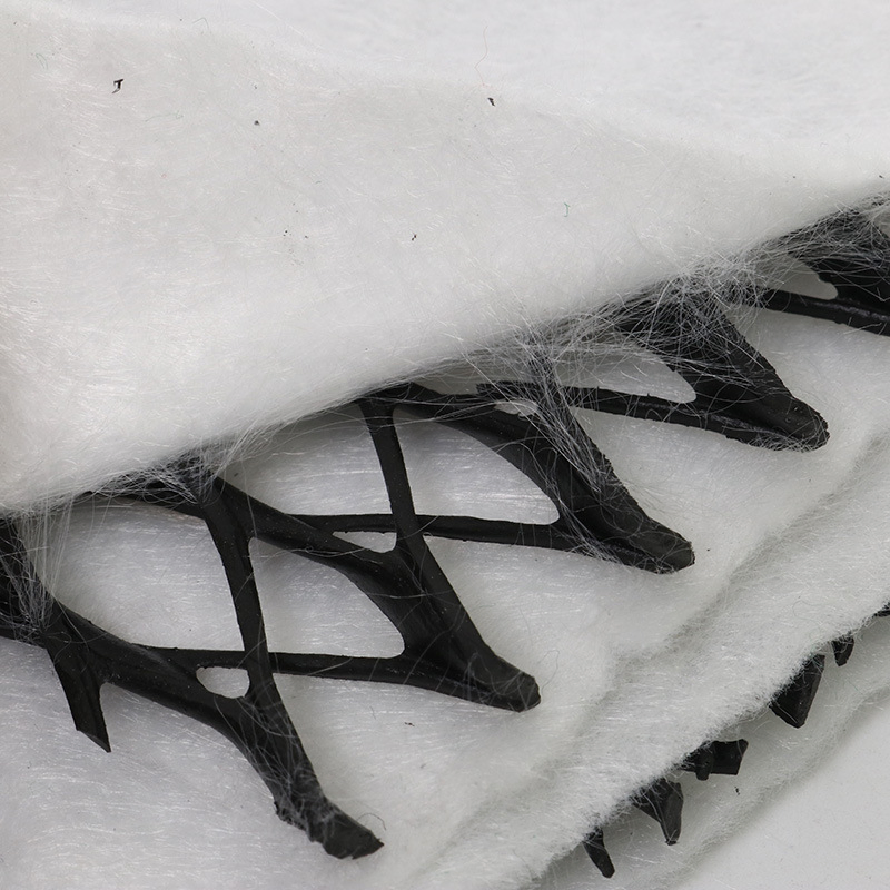 Filament Three-Dimensional Composite Drainage Network for Retaining Wall Diversion