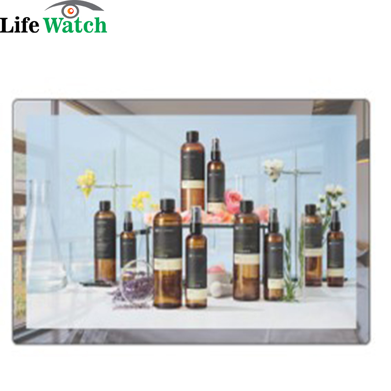 43 49 55 65-Inch Metal-Aluminum Enclosure Touch Wall Mount Mirror LCD Screen