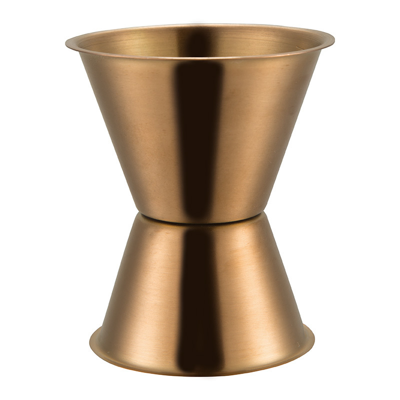 Bar Stainless Steel Double Headed Cocktail Jigger with Graduated Measuring