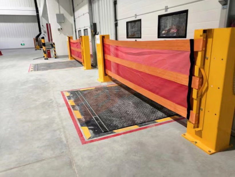 Manufacture Custom Flexible Safety Pedestrian Barrier Protection System