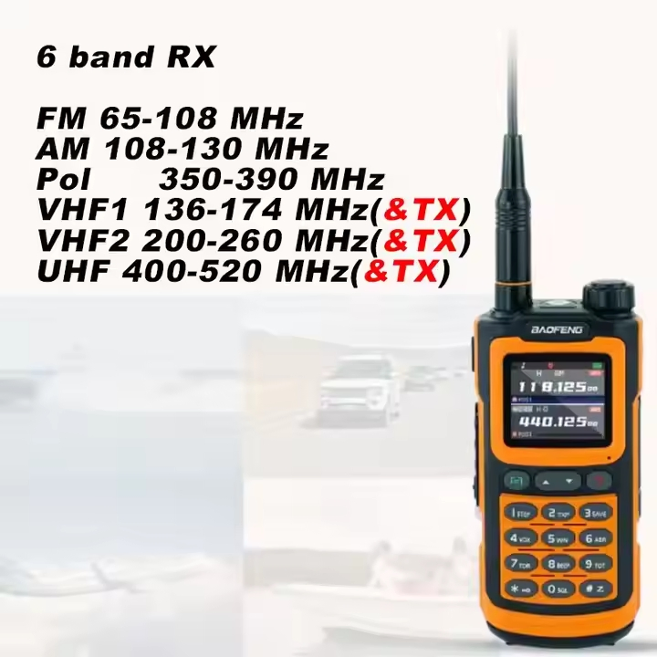 Радиостанция Baofeng UV 20M, двухдиапазонная, с GPS и Bluetooth
