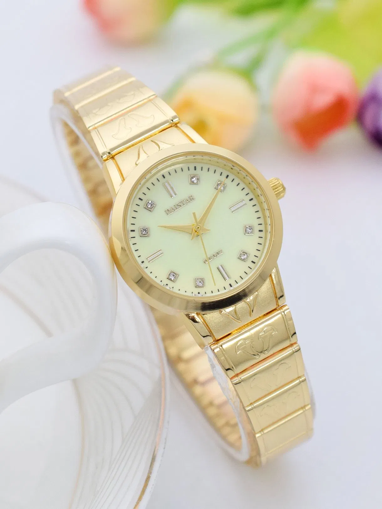 Factory Customize Couple Watch Cheap Watch Stock Watch