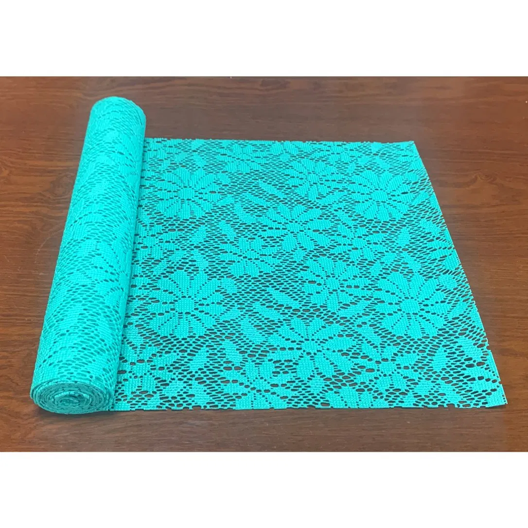 Washable Multifunctional PVC Non-Slip Mat Plastic Placemat Anti-Skid PVC Grip Liner Rolls Drawer Shelf Liners for Kitchen Cabinet