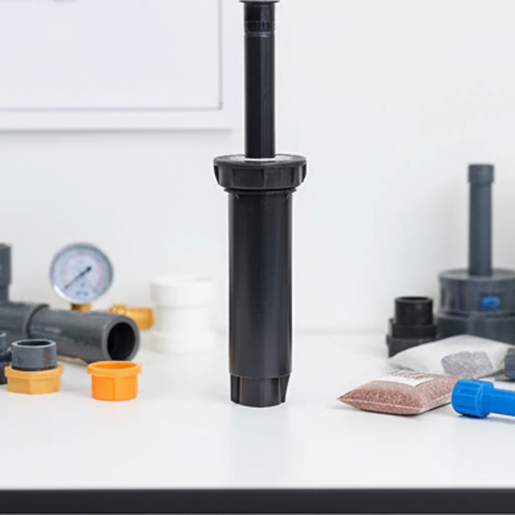 Underground Pop-up Sprinkler: Adjustable Flow Irrigation for Flower Bed Greening